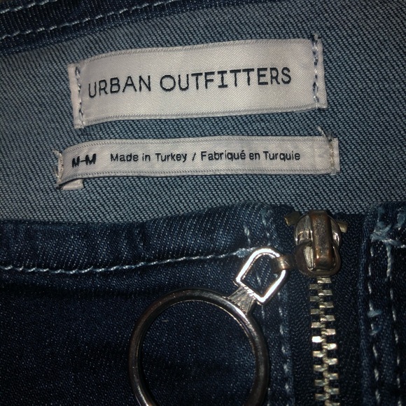 Denim Zip Up Top - Picture 3 of 3